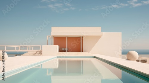 a summer house by the ocean:: swimming pool::