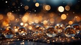 Silver bokeh background stock photography