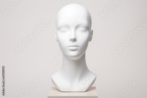 mannequin head profile photo