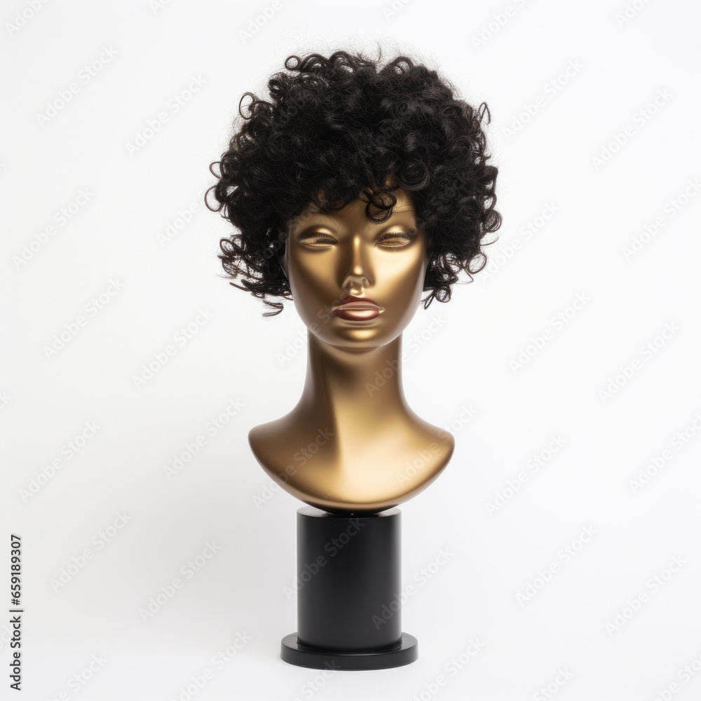 mannequin head isolated on white mannequin head isolated on white