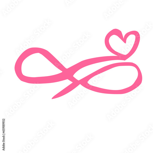 infinity love sign