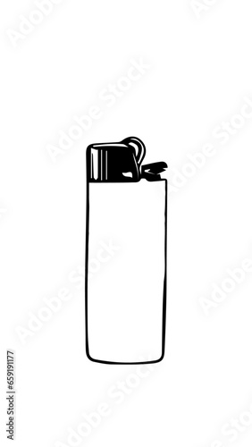 encendedor mechero vector