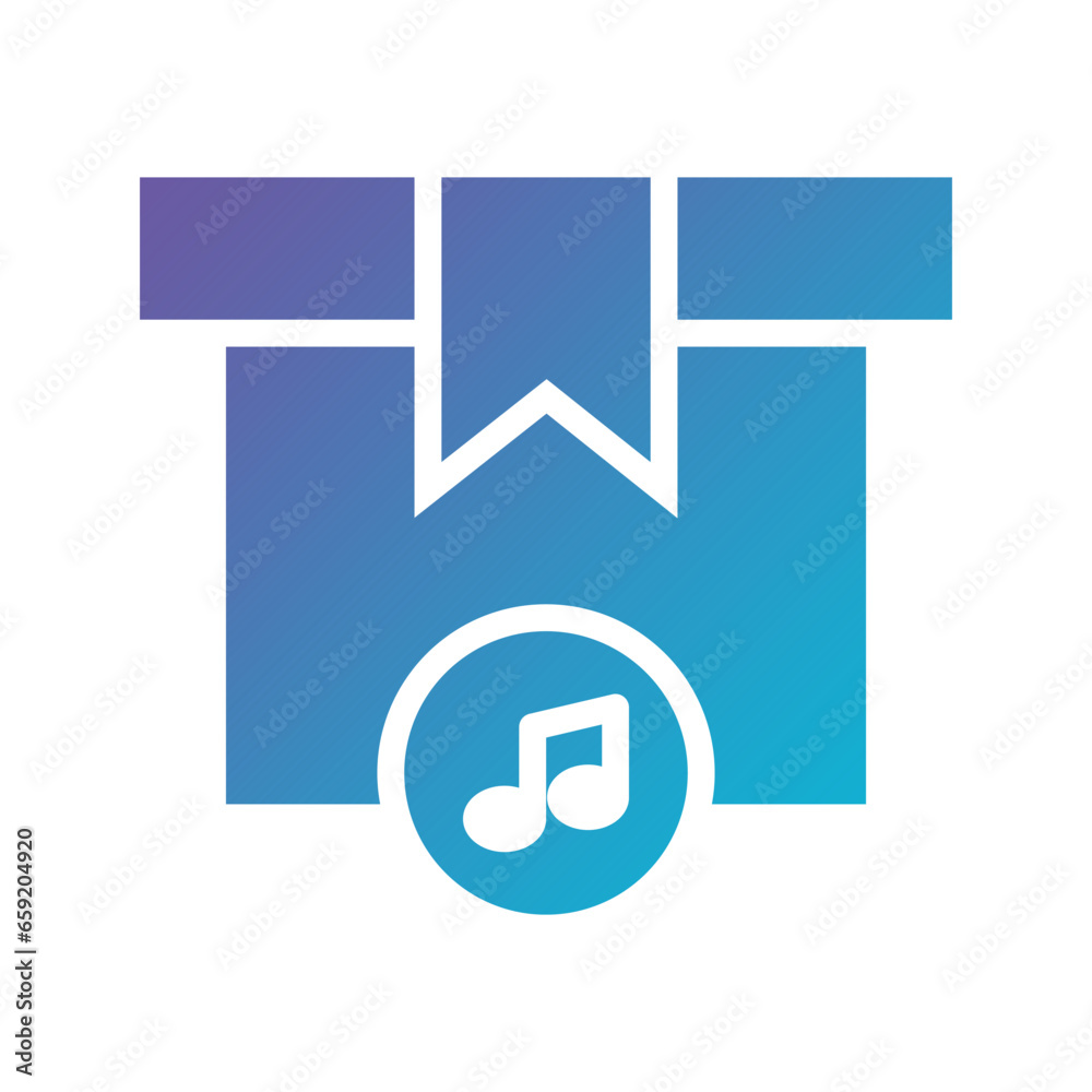 vector image of a gift icon. Simple musical gift illustration. Suitable for use in web applications, mobile applications and print media. isolated on white background.
vector image of a gift icon. Simple musical gift illustration. Suitable for use in web applications, mobile applications and print media. isolated on white background.