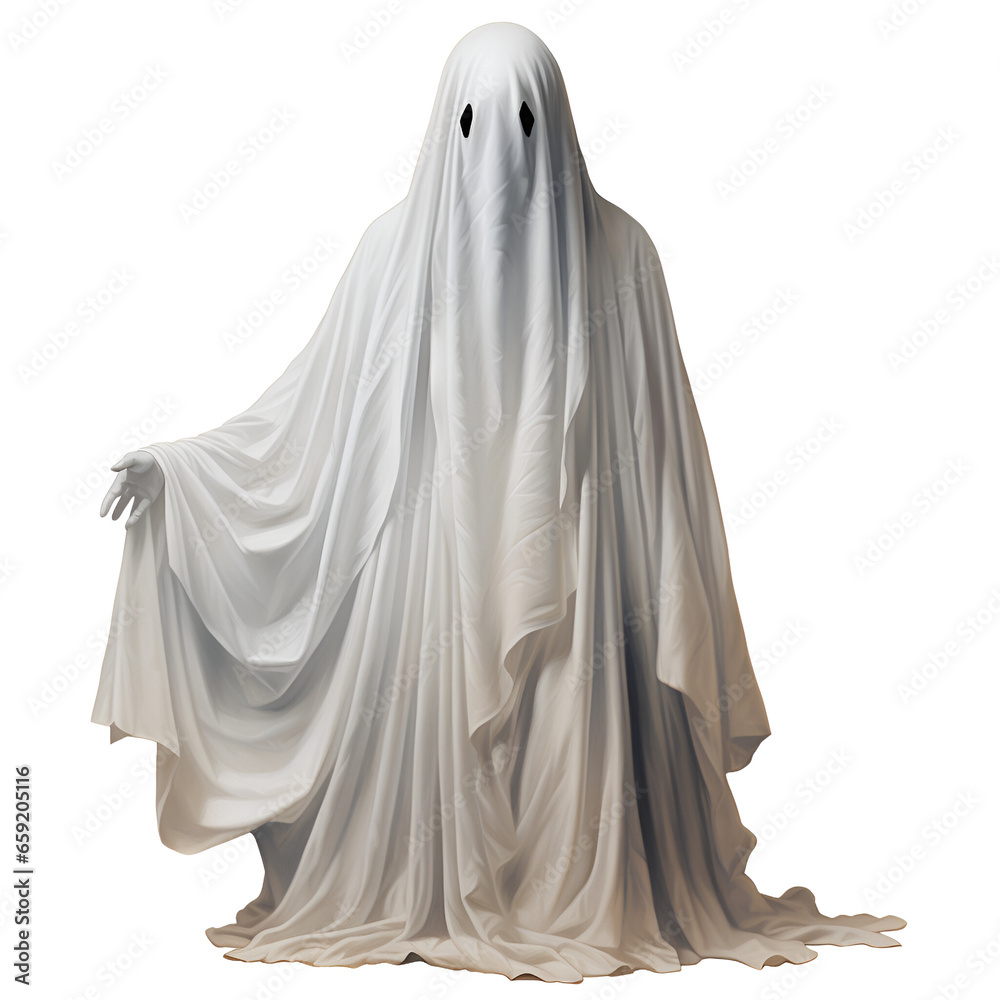 Realistic Style Halloween Ghost White Ghost Ghost Cloak No Background Perfect for Print on Demand Merchandise Realistic Style Halloween Ghost White Ghost Ghost Cloak No Background Perfect for Print on Demand Merchandise