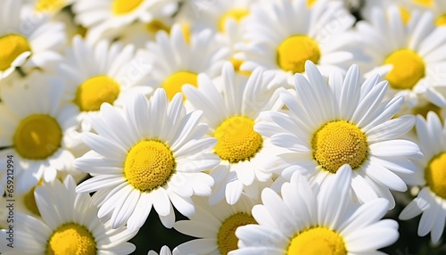 A vibrant bouquet of white and yellow flowers