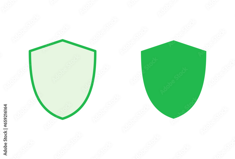 Shield icon set. Protection icon vector. Security vector icon Shield icon set. Protection icon vector. Security vector icon