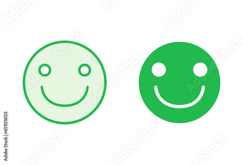 smile icon set. smile emoticon icon. feedback