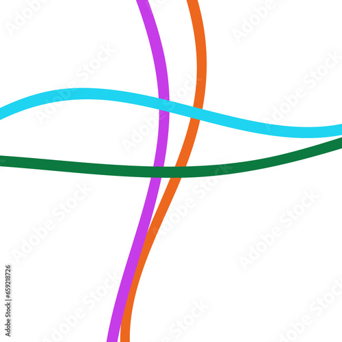 Colorful abstracts lines background 