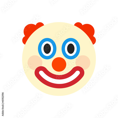 Clown Emoji Face