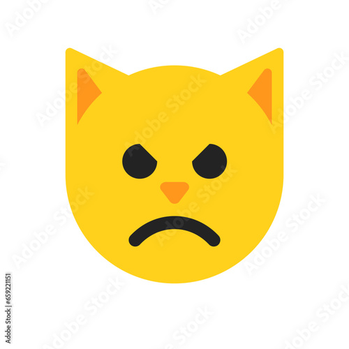 Angry Cat Emoji
