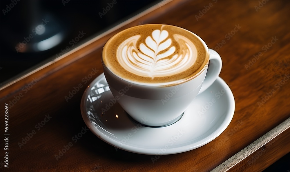 cup of cappuccino _Generative AI cup of cappuccino _Generative AI