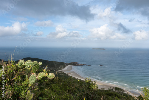 Fototapeta Naklejka Na Ścianę i Meble -  Galheta beach in Florianópolis, Santa Catarina state.