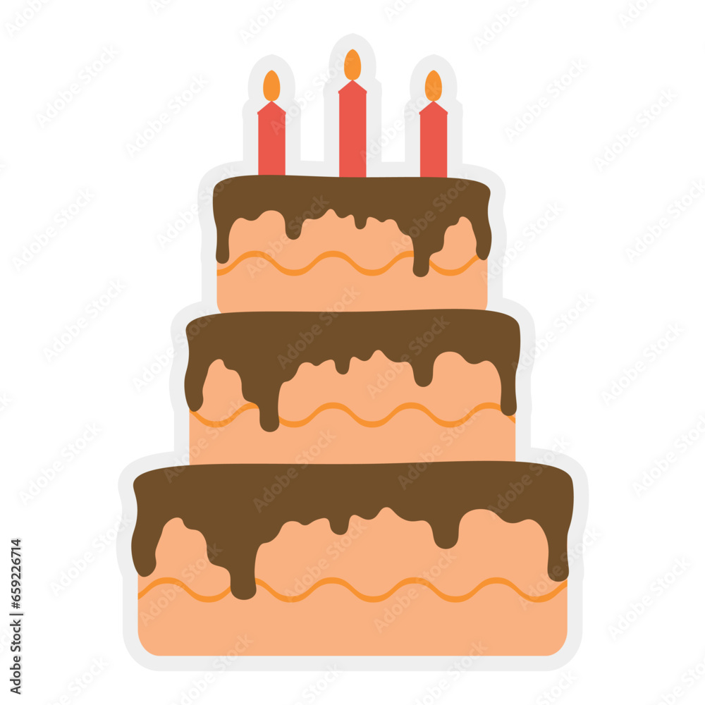 Happy Birthday Sticker Happy Birthday Sticker