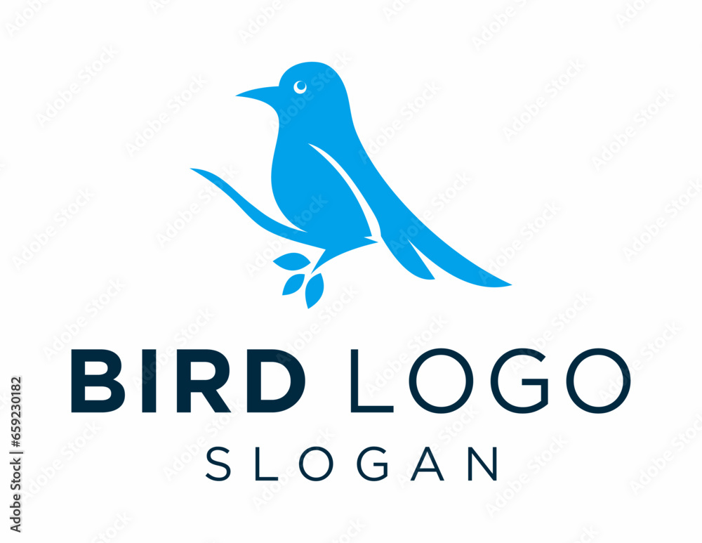 Logo about Bird on a white background. created using the CorelDraw application. Logo about Bird on a white background. created using the CorelDraw application.