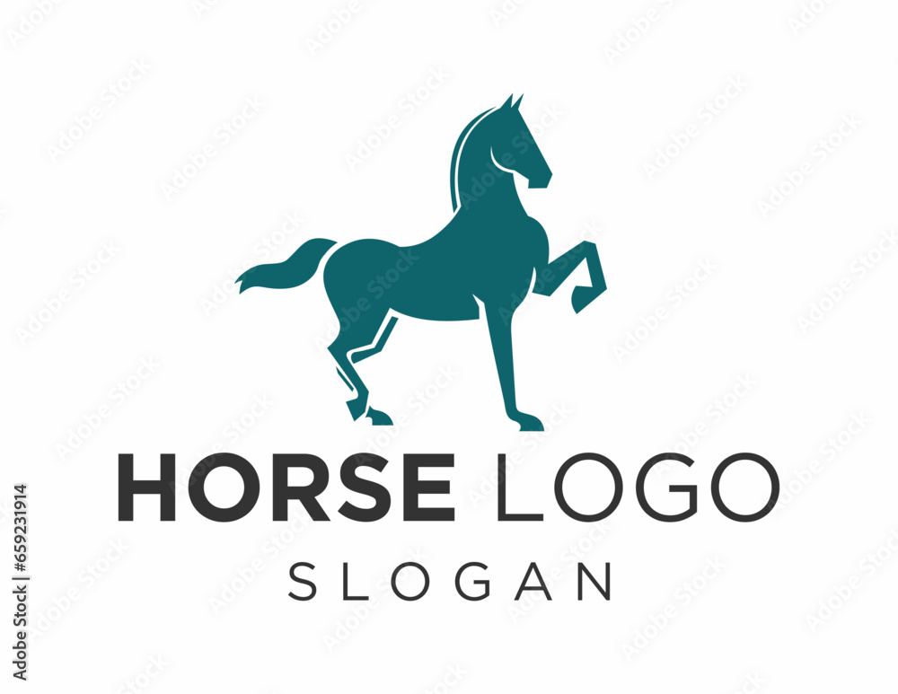 Logo about Horse on a white background. created using the CorelDraw application. Logo about Horse on a white background. created using the CorelDraw application.