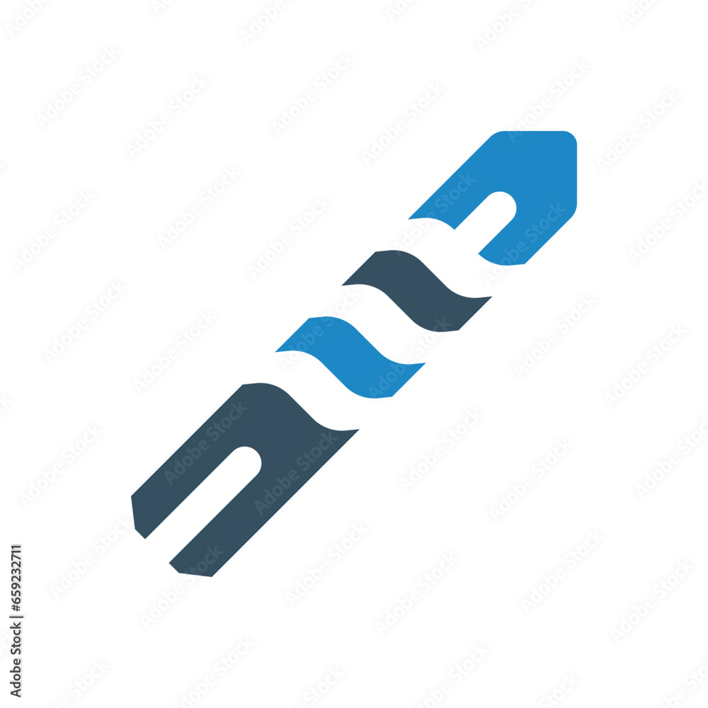 drill bit icon vector illustration drill bit icon vector illustration