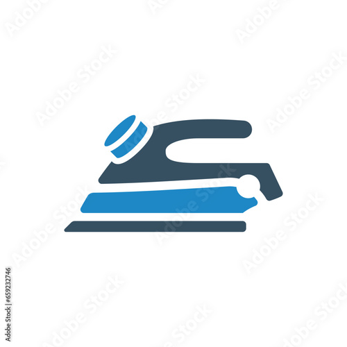 iron icon vector illustration