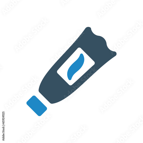 toothpaste icon vector illustration