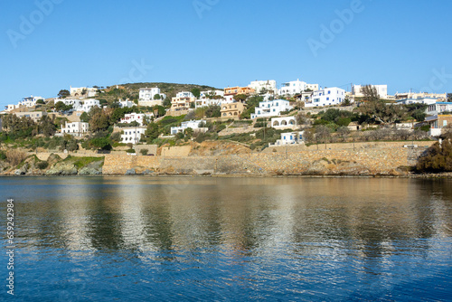 Fototapeta Naklejka Na Ścianę i Meble -  Syros is a Greek island for summer holidays