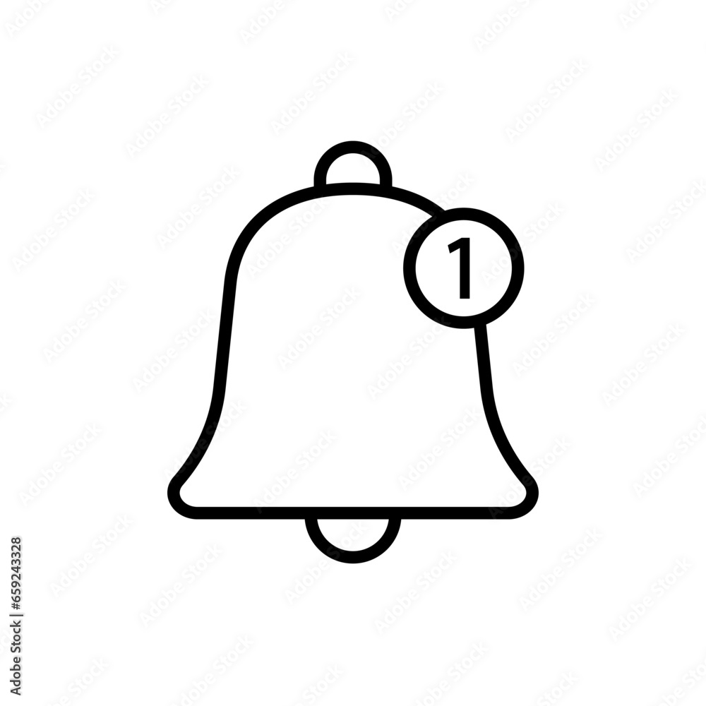 Bell icon vector design templates simple and modern