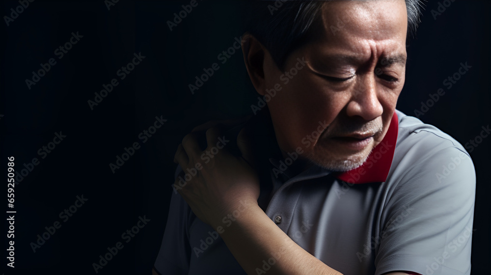 Supportive Hand Resting on Someone’s Shoulder Supportive Hand Resting on Someone’s Shoulder