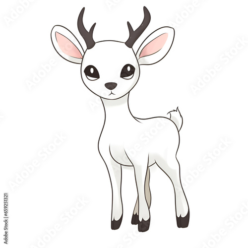 deer with a horns