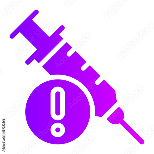 syringe gradient icon