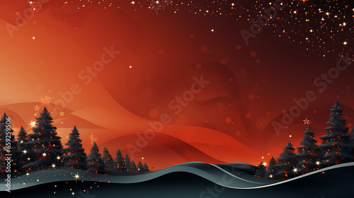 Festive Greeting Card Background with Space for Text