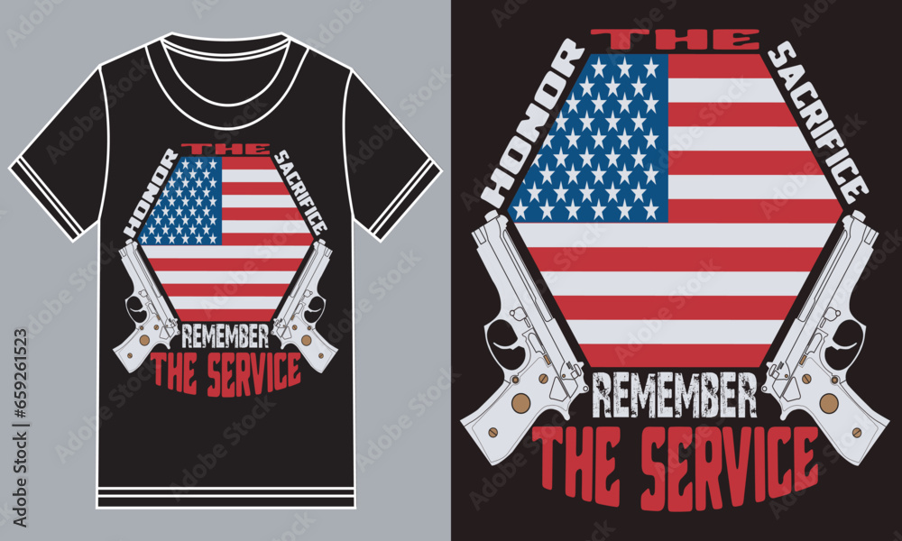 Honor the sacrifice, remember the service