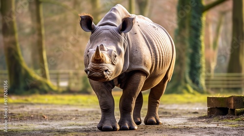 one-horned rhinoceros © achmad