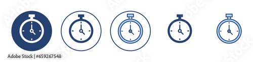 Free Download Stopwatch icon vector. Timer sign and symbol. Countdown icon. Period of time - GFXLoad