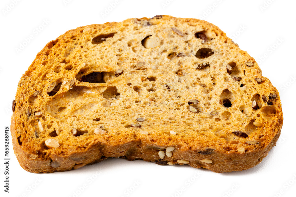 slices of toasted bread with seeds slices of toasted bread with seeds