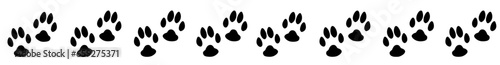 Paw footprint of Cat, Dog, Kitten Puppy svg, Paw silhouettes, paw svg vector
