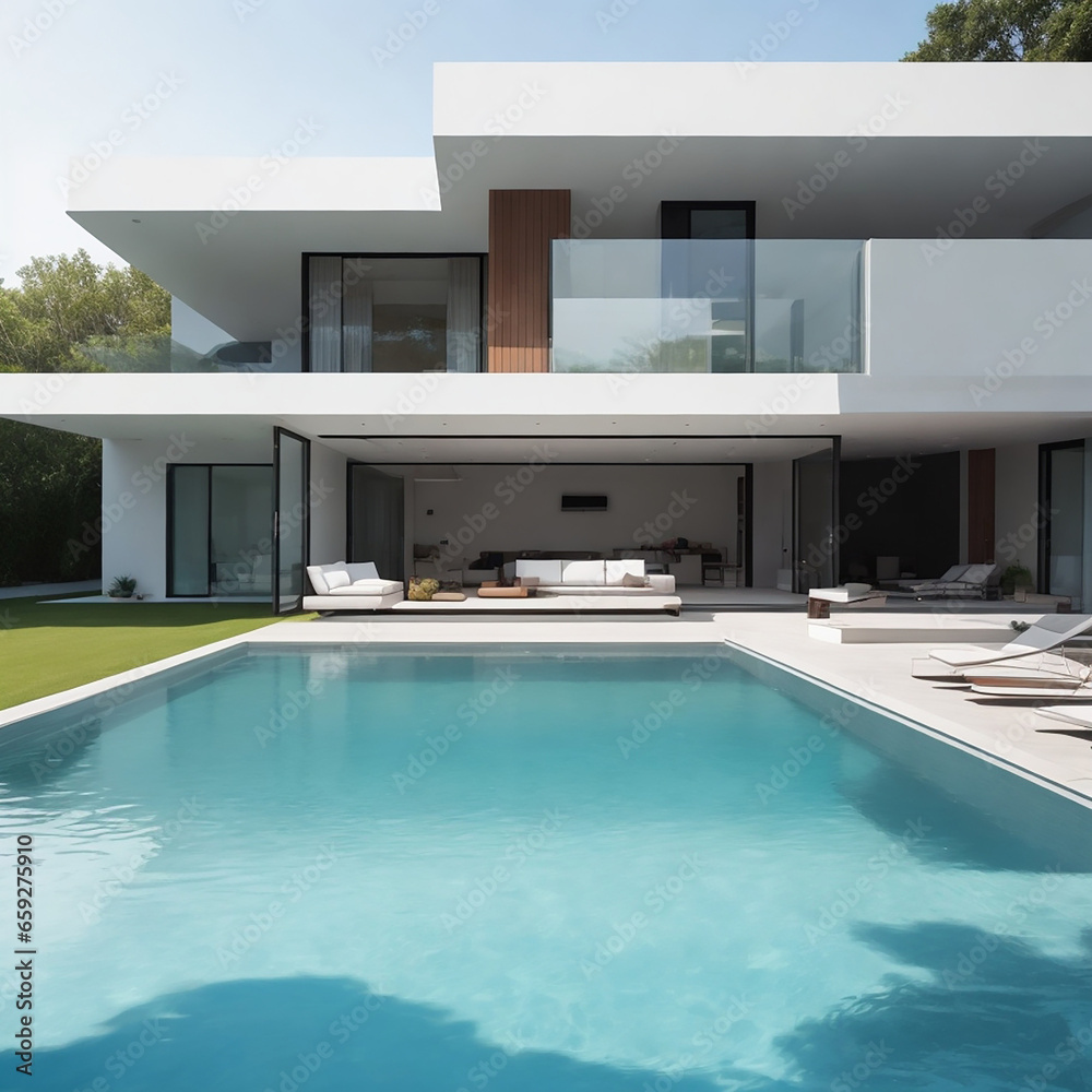 Modern, Luxury, Dream Pool, 3D-Swimming Pool Design
