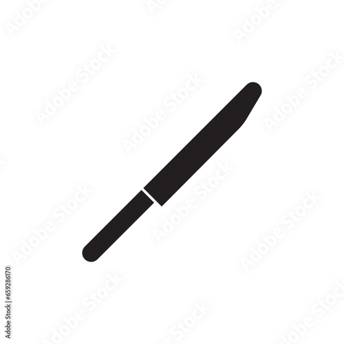 knife icon vector