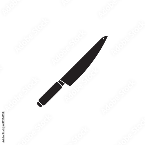 knife icon vector