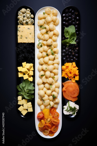 collage of types of pasta