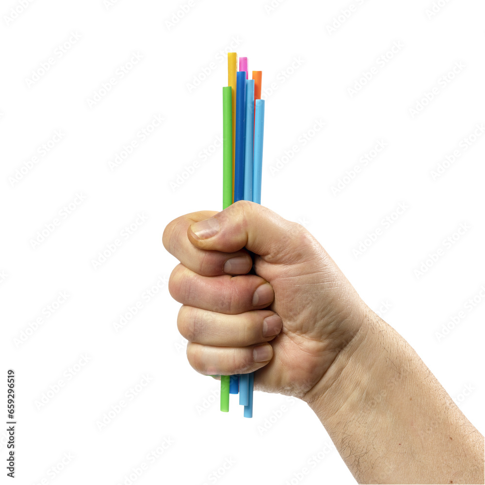 Colored straws Colored straws