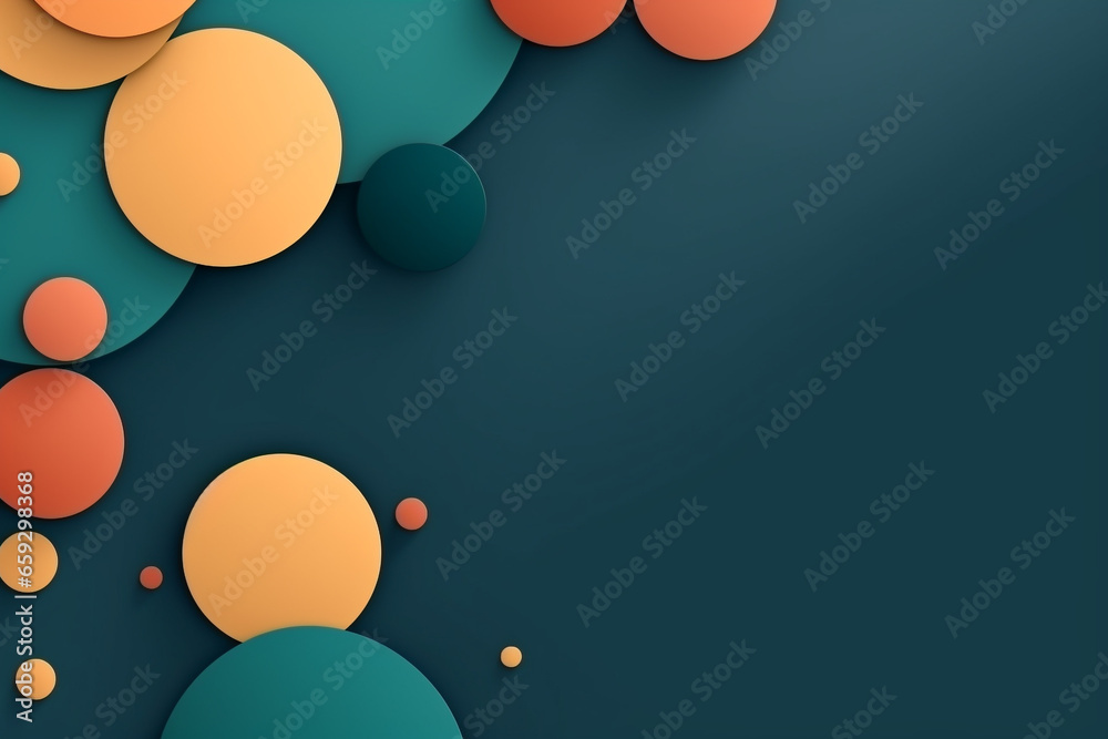 Abstract of circle and geometry element design for technology or business background Abstract of circle and geometry element design for technology or business background