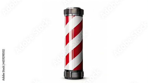 Barber shop Pole isolated m...