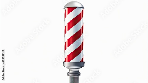 Barber shop Pole isolated m...
