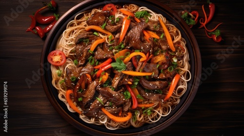 Beef carrots onions and swe...