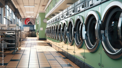 Array of industrial washers...