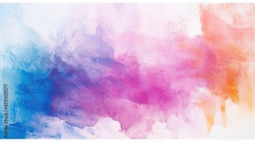 Abstract color painting on ...