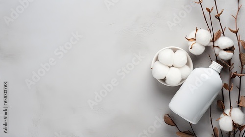 Cosmetics spa branding mock...