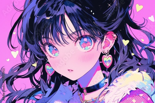 お洒落な女性,Generative AI AI画像