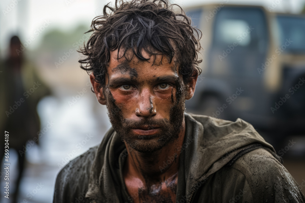 Quiet Strength: Documenting the expressions of perseverance on an Israeli civilian's face during a military siege Quiet Strength: Documenting the expressions of perseverance on an Israeli civilian's face during a military siege