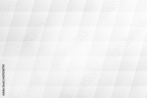 white Geometric banner design background