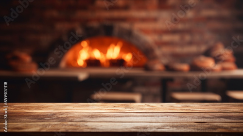 Pizza oven background photo
