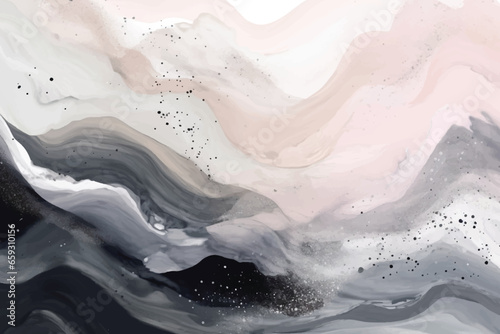 Abstract splashed watercolor textured background